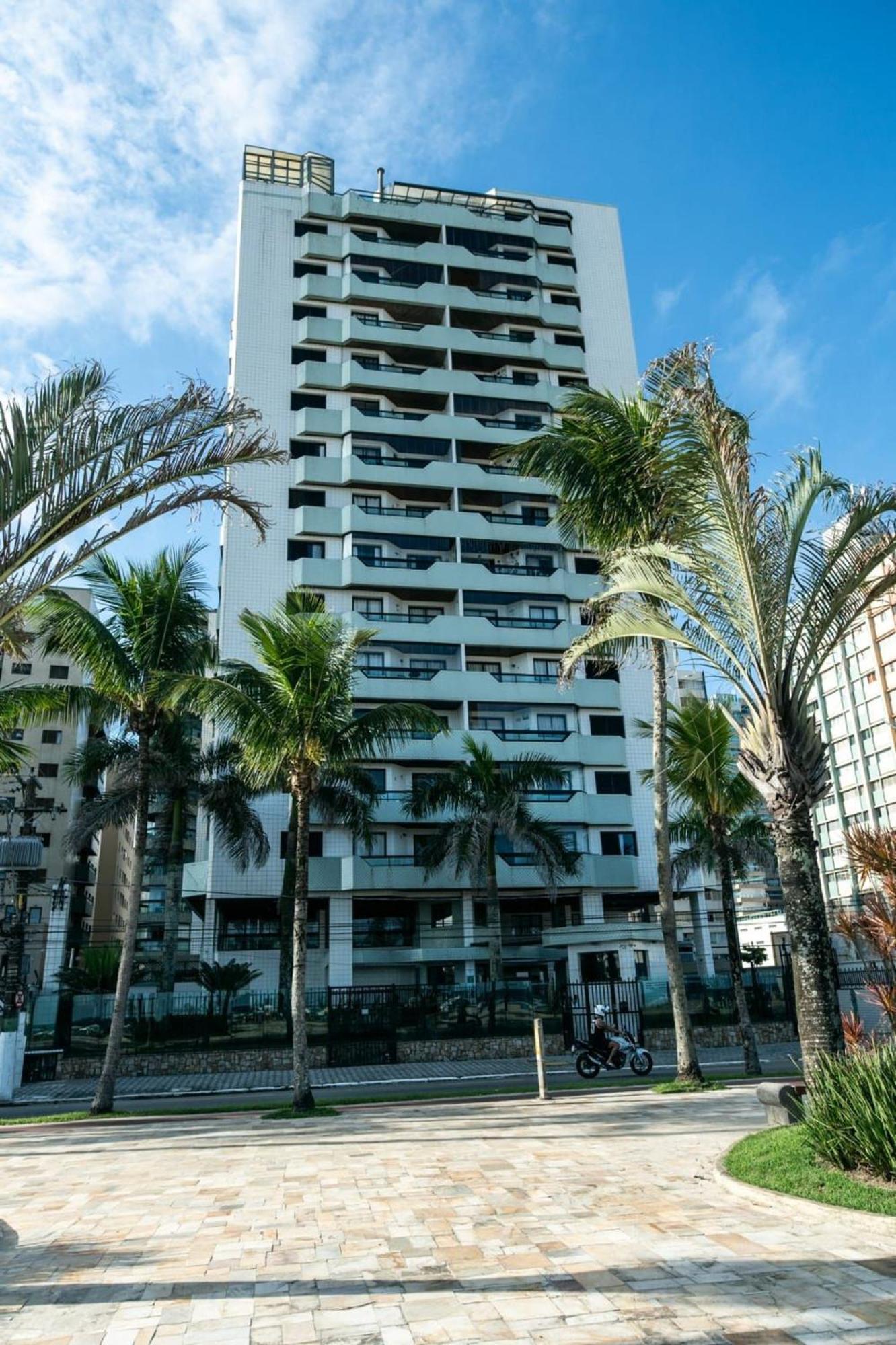פראייה גראנדה Frente Vista Mar Com Varanda Wi Fi 300Mbps E 10M Da Praia Da Tupi - Estacionamento Gratuito מראה חיצוני תמונה
